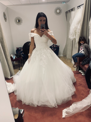 Marlène Larroze Mariage  Toscane Eglantine 2018/2019 ( sur mesure ) -36