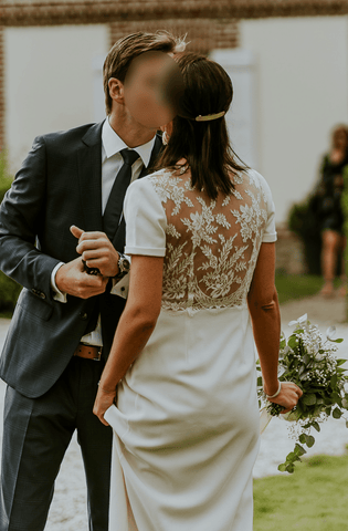 Robe de mariée éphémère très originale et pas cher - Occasion du mariage